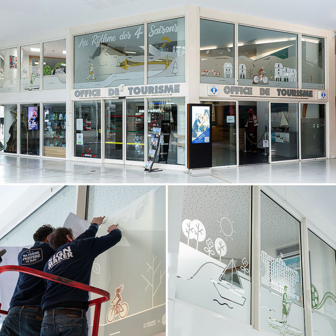 PEIGNÉE VERTICALE X OFFICE DU TOURISME ANNECY
